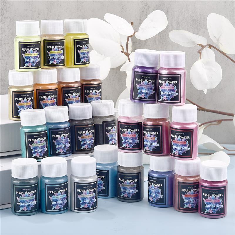 6/24/30 warna Epoxy Resin pewa - Resin Color Paste ulasan dan harga