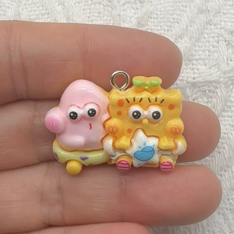 10 buah liontin resin kartun,  - Resin Art Diy Kit ulasan dan harga
