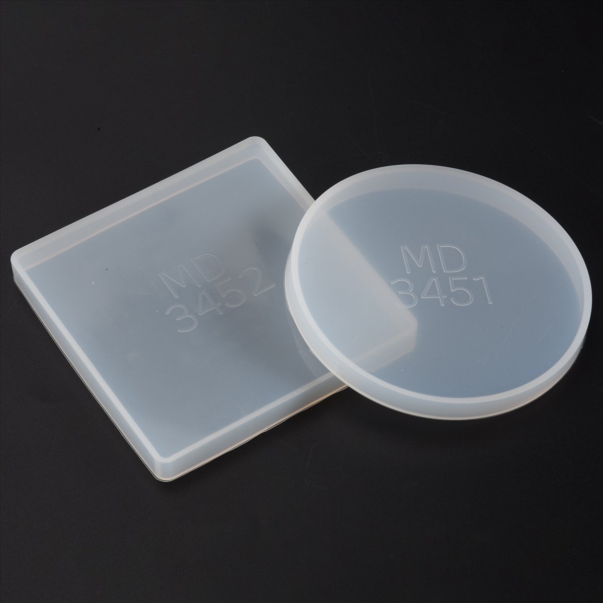 ABNH 4 Paket Cetakan Silikon B - Coaster Mold Square ulasan dan harga