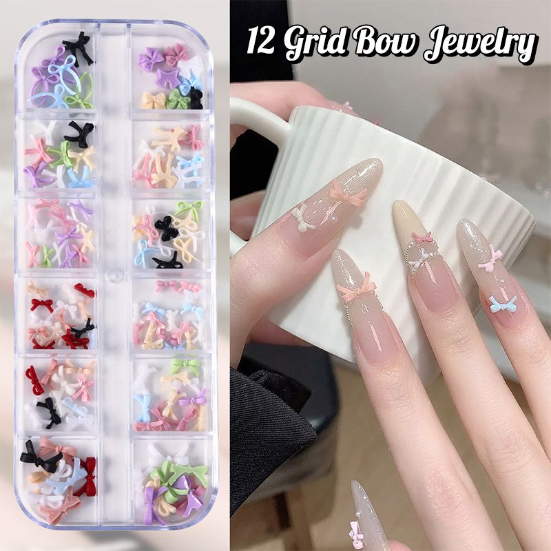 12 Hiasan Kuku Bentuk Pita Ber - Resin Art Workshop ulasan dan harga