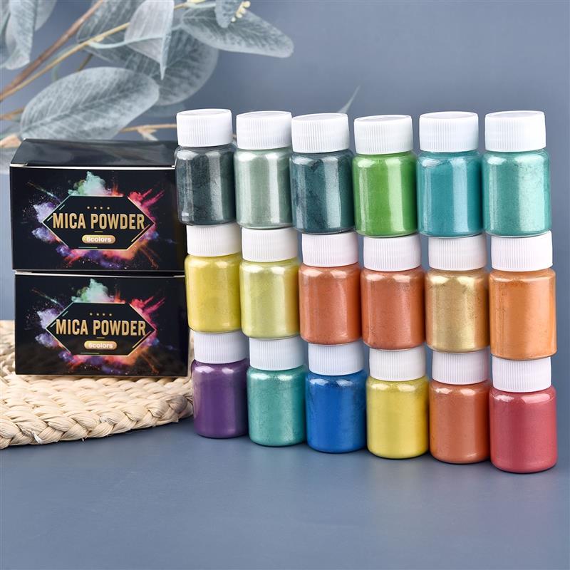 6 buah-Set Epoxy Resin pewarna - Resin Color Paste ulasan dan harga