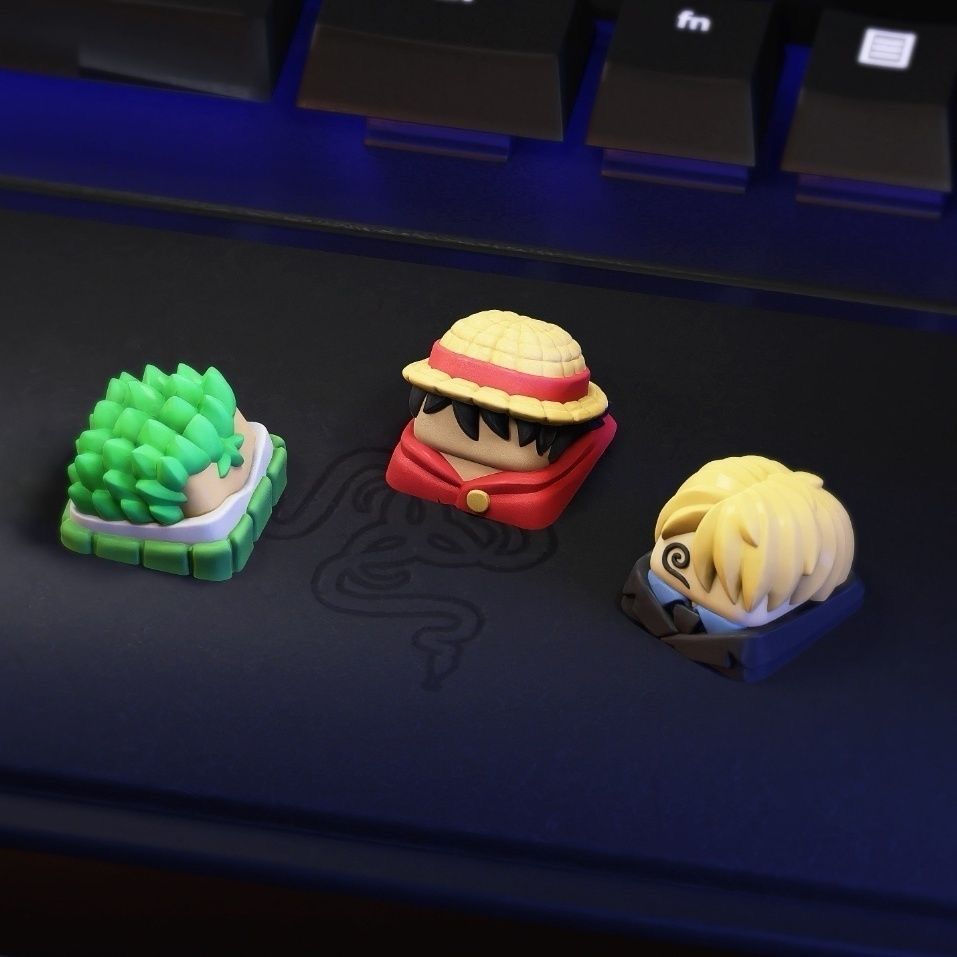 Baru Kawaii ONE PIECE Luffy Ke - Resin Art Workshop ulasan dan harga