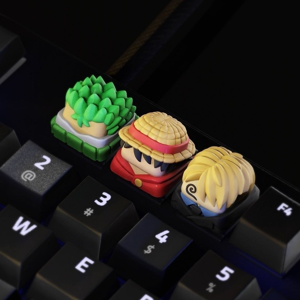 Baru Kawaii ONE PIECE Luffy Ke - Resin Art Workshop ulasan dan harga
