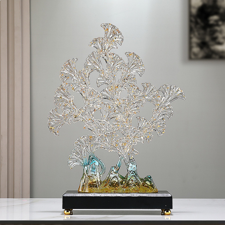 Patung Resin Pohon Ginkgo Fa C - Resin Art Sculptures ulasan dan harga