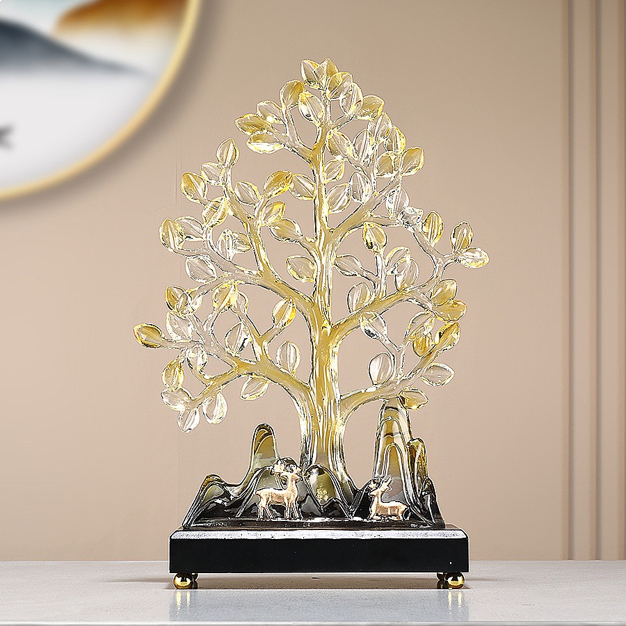 Patung Resin Pohon Ginkgo Fa C - Resin Art Sculptures ulasan dan harga
